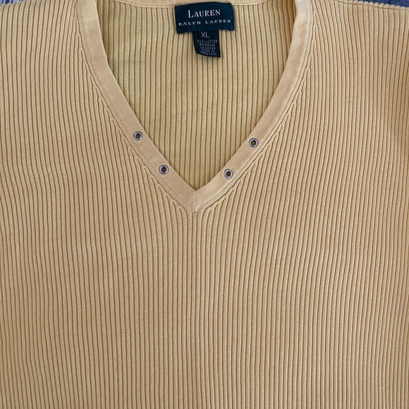 Lauren Ralph Lauren V-Neck 3/4 Sleeves Woman’s Top,Used,Good Condition 💫 - Picture 4 of 7